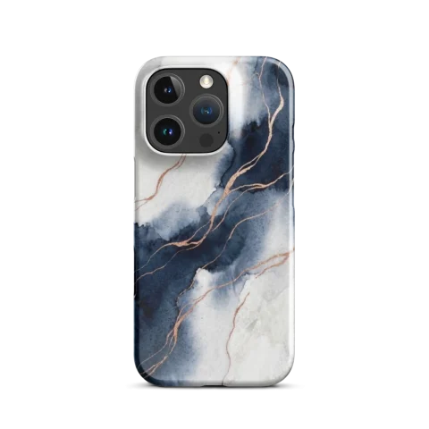 Ethereal Navy Marble and Gold
