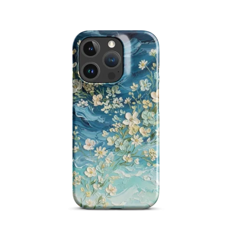 Ethereal Coastal Tide Floral Bloom