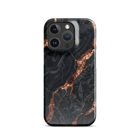 Obsidian Copper Molten Lightning