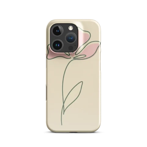 Minimalist Sage Floral Ink Stroke