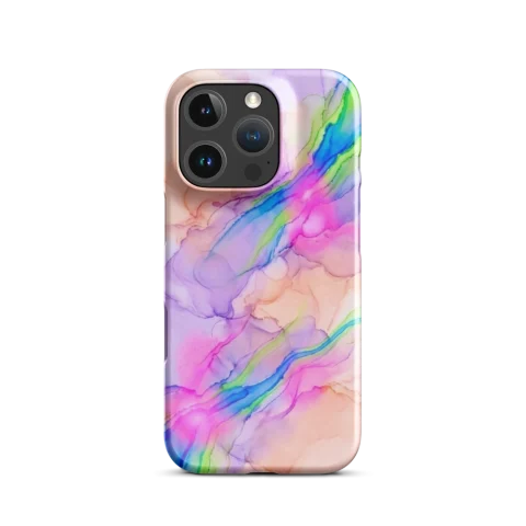 Ethereal Neon Watercolor Fluid Gradient
