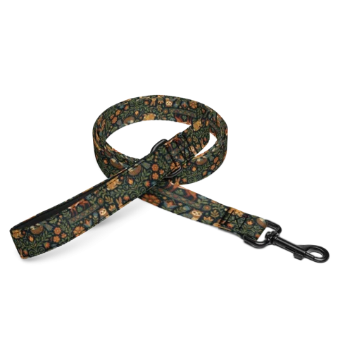 Folklore Woodland Animal Floral Pattern
