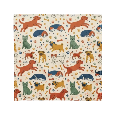 Pet bandana mockup
