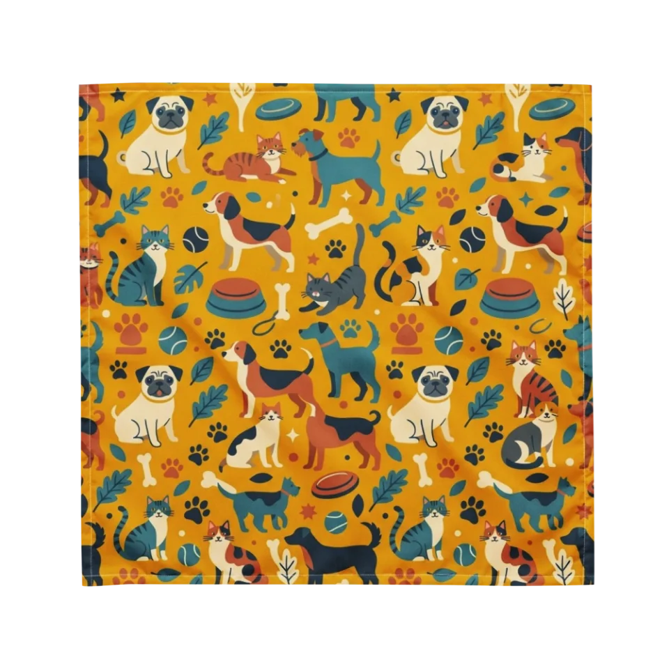 A seamless, elegant repeating pattern of emerald green and gold botanical shapes.