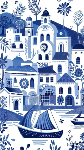 Landscape phone case designs